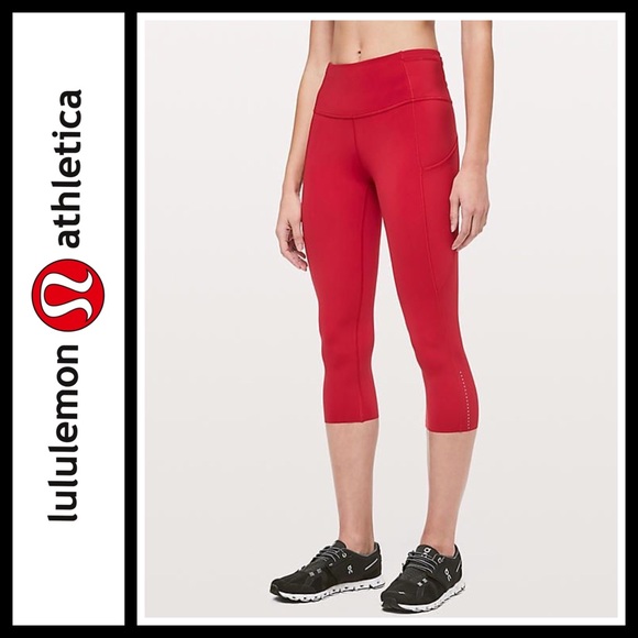 lululemon athletica Pants - Lululemon Fast and Free Crop II 19"
